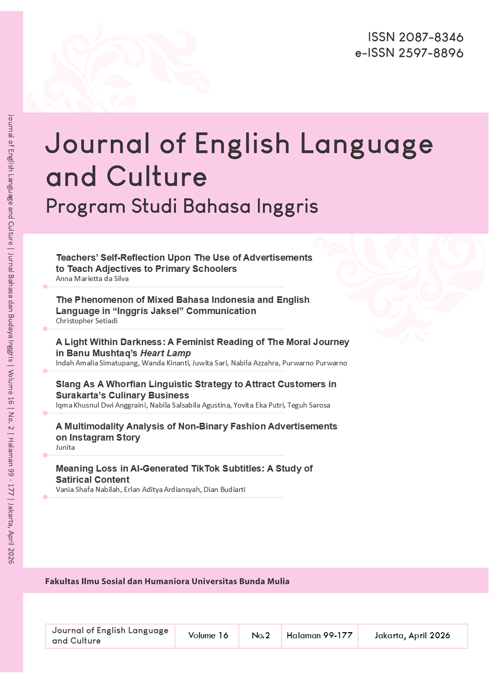 Cover Page