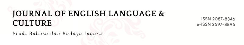 Journal of English Language and Culture